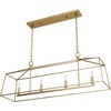 image:imageHunter  Fair Oaks 4Light Luxe Gold Extra Large Chandelier Dimmable Formal Style Linear Shaped for Bedrooms Kitchens Dining Living Rooms  13100Luxe Gold
