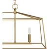 image:imageHunter  Fair Oaks 4Light Luxe Gold Extra Large Chandelier Dimmable Formal Style Linear Shaped for Bedrooms Kitchens Dining Living Rooms  13100Luxe Gold