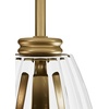 image:imageHunter  Rossmoor 1Light Luxe Gold Mini Pendant Light Dimmable Formal Style Bell Shaped for Bedrooms Kitchens Dining Living Rooms  13160Luxe Gold