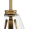 image:imageHunter  Rossmoor 1Light Luxe Gold Mini Pendant Light Dimmable Formal Style Bell Shaped for Bedrooms Kitchens Dining Living Rooms  13160Luxe Gold