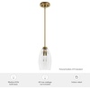 image:imageHunter  Rossmoor 1Light Luxe Gold Mini Pendant Light Dimmable Formal Style Bell Shaped for Bedrooms Kitchens Dining Living Rooms  13160Luxe Gold