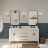 image:imageHunter  Rossmoor 1Light Luxe Gold Small Sconce Light Dimmable Formal Style for Bedrooms Kitchens Foyers Bathrooms  13196