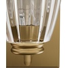 image:imageHunter  Rossmoor 1Light Luxe Gold Small Sconce Light Dimmable Formal Style for Bedrooms Kitchens Foyers Bathrooms  13196