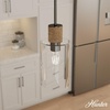 image:imageHunter  Vanning 1Light Noble Bronze Small Pendant Light Dimmable Boho Style Cylinder Shaped for Bedrooms Kitchens Dining Living Rooms  13112Noble Bronze
