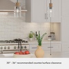 image:imageHunter  Vanning 1Light Noble Bronze Small Pendant Light Dimmable Boho Style Cylinder Shaped for Bedrooms Kitchens Dining Living Rooms  13112Noble Bronze