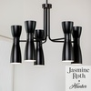 image:imageHunter  Zola 10Light Matte Black Large Chandelier Dimmable Formal Style Pharmacy Shaped for Bedrooms Kitchens Dining Living Rooms  19896
