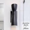 image:imageHunter  Zola 2Light Matte Black Small Sconce Light Dimmable Formal Style for Bedrooms Kitchens Foyers Bathrooms  19826