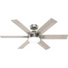 image:image52 Black Ceiling Fan by HunterBrushed Nickel