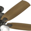 image:imageAmberlin Indoor Ceiling Fan with LED Light and Pull Chain Control