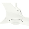 image:imageCasablanca 60 inch Outdoor or Indoor Ceiling Fan with LED Light and Remote Control  Modern Ceiling Fan Standard Mount 3 Blades For Patio Garage or Porch Quiet  Stingray 59144 GranitePorcelain White finish