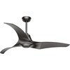 image:imageCasablanca 60 inch Outdoor or Indoor Ceiling Fan with LED Light and Remote Control  Modern Ceiling Fan Standard Mount 3 Blades For Patio Garage or Porch Quiet  Stingray 59144 GraniteGranite