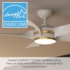 image:imageCasablanca Fan 52 inch Ceiling Fan with Light and Remote Outdoor or Indoor White Ceiling Fan for Porch Living Room Office Kitchen Garage 5 Blades Renewed