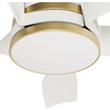 image:imageCasablanca Fan 52 inch Ceiling Fan with Light and Remote Outdoor or Indoor White Ceiling Fan for Porch Living Room Office Kitchen Garage 5 Blades Renewed