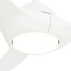 image:imageCasablanca Fan 56 inch Ceiling Fan with Light and Remote Outdoor or Indoor White Ceiling Fan for Porch Living Room Office Kitchen Garage 3 Blades Renewed