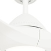 image:imageCasablanca Fan 56 inch Ceiling Fan with Light and Remote Outdoor or Indoor White Ceiling Fan for Porch Living Room Office Kitchen Garage 3 Blades Renewed