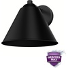 image:imageHunter  Aeronaut 1Light Matte Black Outdoor Wall Light Dimmable Modern Style Cone Shaped for Bedrooms Kitchens Dining Living Rooms  46030