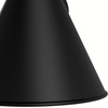image:imageHunter  Aeronaut 1Light Matte Black Outdoor Wall Light Dimmable Modern Style Cone Shaped for Bedrooms Kitchens Dining Living Rooms  46030