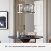 image:imageHunter  Astwood 6Light Polished Nickel Large Chandelier Dimmable Caged Style Drum Shaped for Bedrooms Kitchens Dining Living Rooms  19000