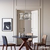 image:imageHunter  Astwood 6Light Polished Nickel Large Chandelier Dimmable Caged Style Drum Shaped for Bedrooms Kitchens Dining Living Rooms  19000