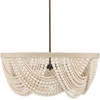 image:imageHunter  Autumndale 6Light Matte Bronze Large Chandelier Dimmable Transitional Style Basket Shaped for Bedrooms Kitchens Dining Living Rooms  48189
