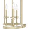 image:imageHunter  Briargrove 3light Modern Brass Medium Size Chandelier Dimmable Formal Style Cylinder Shaped for Bedrooms Kitchens Dining Living Rooms  19697