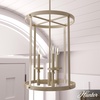 image:imageHunter  Briargrove 3light Modern Brass Medium Size Chandelier Dimmable Formal Style Cylinder Shaped for Bedrooms Kitchens Dining Living Rooms  19697