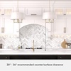 image:imageHunter  Briargrove 4light Modern Brass Large Chandelier Dimmable Transitional Style Drum Shaped for Bedrooms Kitchens Dining Living Rooms  19703