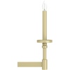 image:imageHunter  Briargrove 8light Modern Brass Large Chandelier Dimmable Formal Style Candle Shaped for Bedrooms Kitchens Dining Living Rooms  19053