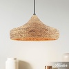image:imageHunter  Cambria 3Light Matte Black Large Pendant Light Dimmable Casual Style Martini Shaped for Bedrooms Kitchens Dining Living Rooms  49030