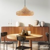image:imageHunter  Cambria 3Light Matte Black Large Pendant Light Dimmable Casual Style Martini Shaped for Bedrooms Kitchens Dining Living Rooms  49030