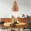 image:imageHunter  Cambria 3Light Matte Black Medium Size Pendant Light Dimmable Casual Style Teardrop Shaped for Bedrooms Kitchens Dining Living Rooms  48071