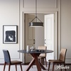 image:imageHunter  Capshaw 5light Noble Bronze Large Pendant Light Dimmable Formal Style Drum Shaped for Bedrooms Kitchens Dining Living Rooms  19610