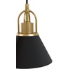 image:imageHunter  Carrington Isle 3Light Luxe Gold Large Cluster Light Dimmable Casual Style Linear Shaped for Bedrooms Kitchens Dining Living Rooms  13174