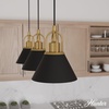 image:imageHunter  Carrington Isle 3Light Luxe Gold Large Cluster Light Dimmable Casual Style Linear Shaped for Bedrooms Kitchens Dining Living Rooms  13174