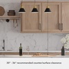 image:imageHunter  Carrington Isle 3Light Luxe Gold Large Cluster Light Dimmable Casual Style Linear Shaped for Bedrooms Kitchens Dining Living Rooms  13174