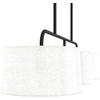 image:imageHunter  Cottage Hill 6Light Natural Black Iron Dimmable Extra Large Chandelier for Bedrooms Kitchens Dining Living Rooms  19181