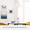 image:imageHunter  Cottage Hill 6light Alturas Gold Extra Large Chandelier Dimmable Linear Shaped for Bedrooms Kitchens Dining Living Rooms  19897