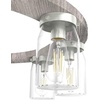 image:imageHunter  Devon Park 9light Brushed Nickel Large Chandelier Dimmable Rustic Style Wagon Wheel Shaped for Bedrooms Kitchens Dining Living Rooms  19246