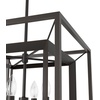 image:imageHunter  Doherty 4light Onyx Bengal Medium Size Chandelier Dimmable Casual Style Square Shaped for Bedrooms Kitchens Dining Living Rooms  19405
