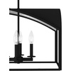 image:imageHunter  Dukestown 8light Natural Black Iron Extra Large Chandelier Dimmable Formal Style Linear Shaped for Bedrooms Kitchens Dining Living Rooms  19732