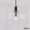 image:imageHunter  Gatz 1Light Matte Black Mini Pendant Light Dimmable Modern Style Cylinder Shaped for Bedrooms Kitchens Dining Living Rooms  45224