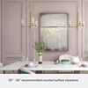 image:imageHunter  Gatz 3light Alturas Gold Medium Size Chandelier Dimmable Modern Style Candle Shaped for Bedrooms Kitchens Dining Living Rooms  19781