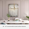image:imageHunter  Gatz 5Light Alturas Gold Dimmable Large Chandelier for Bedrooms Kitchens Dining Living Rooms  19783