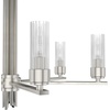image:imageHunter  Gatz 6light Brushed Nickel Large Chandelier Dimmable Modern Style Candle Shaped for Bedrooms Kitchens Dining Living Rooms  19786