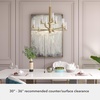 image:imageHunter  Gatz 9light Alturas Gold Large Chandelier Dimmable Modern Style Candle Shaped for Bedrooms Kitchens Dining Living Rooms  19787