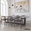image:imageHunter  Grove Isle 4Light Matte Black Extra Large Chandelier Dimmable Modern Style Pharmacy Shaped for Bedrooms Kitchens Dining Living Rooms  19206Matte Black