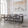 image:imageHunter  Grove Isle 4Light Matte Black Extra Large Chandelier Dimmable Modern Style Pharmacy Shaped for Bedrooms Kitchens Dining Living Rooms  19206Matte White