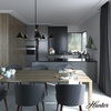 image:imageHunter  Grove Isle 5Light Matte Black Modern Style Dimmable Extra Large Chandelier for Bedrooms Kitchens Dining Living Rooms  19195Matte Black