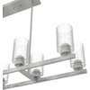 image:imageHunter  Hartland 8light Brushed Nickel Extra Large Chandelier Dimmable Casual Style Linear Shaped for Bedrooms Kitchens Dining Living Rooms  19159Noble Bronze
