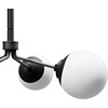 image:imageHunter  Hepburn 4Light Modern Brass Large Chandelier Dimmable Modern Style Sputnik Shaped for Bedrooms Kitchens Dining Living Rooms  19016Matte White Finish